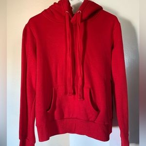 Fashion nova red hoodie